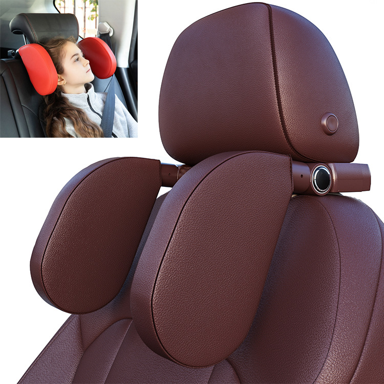 Factory car headrest memory cotton new car travel sleep child seat side rest neck pillow a generation of hair