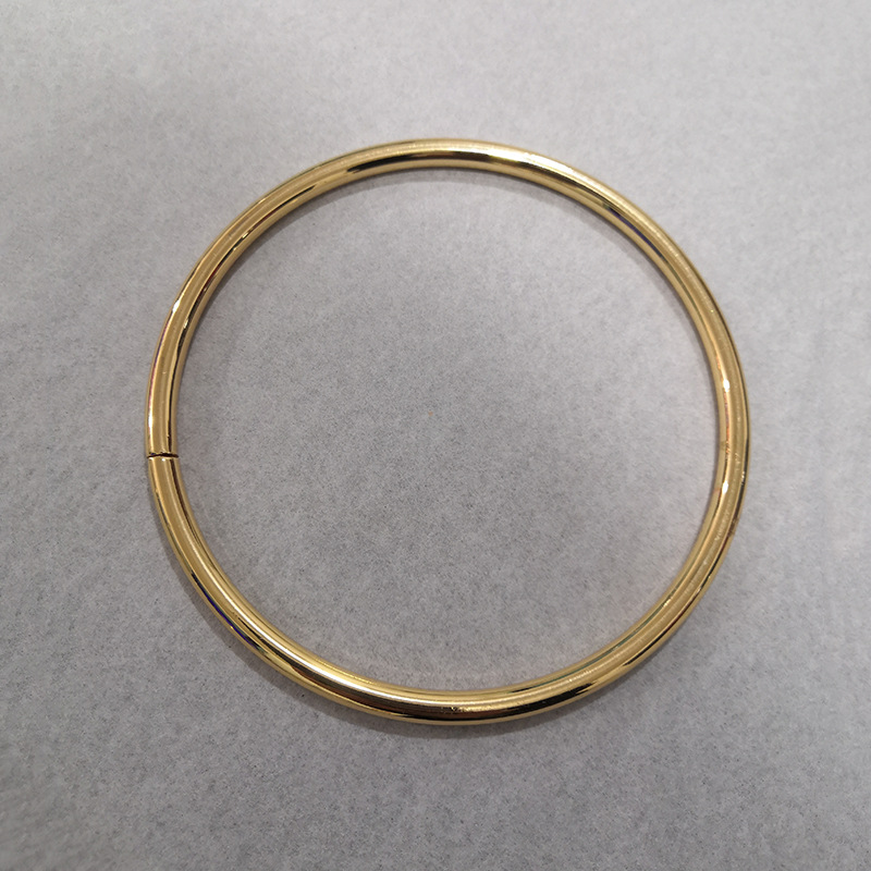 Factory direct supply leather handbag bag connection iron circle metal ring metal ring iron ring wholesale