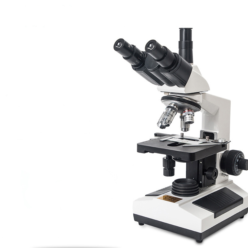 光学生物显微镜三目高清7寸屏细菌学组织学药物化学临床研究