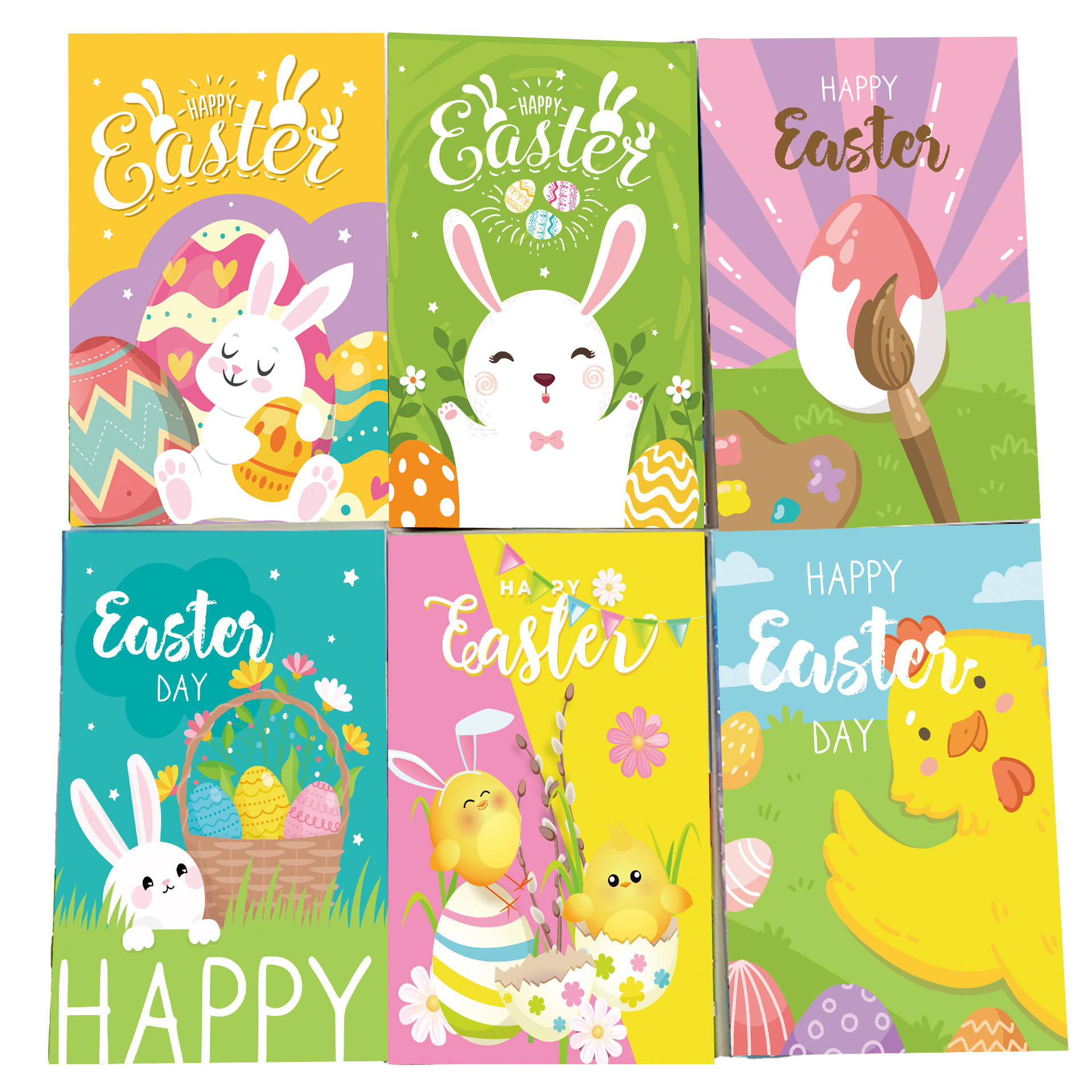 Amazon new Easter coloring book painting children cartoon rabbit egg coloring book party coloring book
