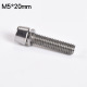 5*20mm silver