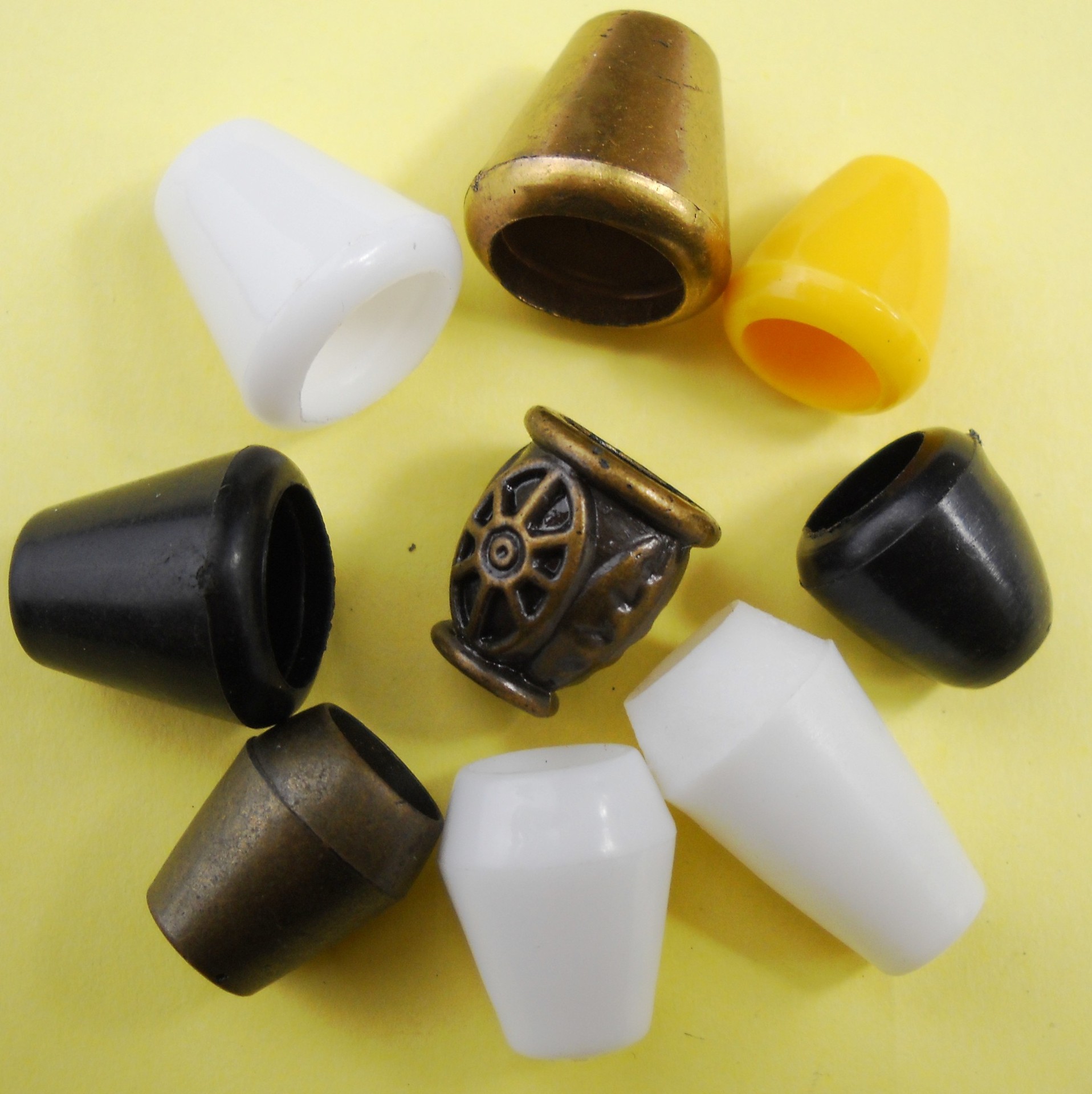 Plastic hanging Bell tail clip shoelace rope tail plastic buckle nylon rope head clip plastic buckle