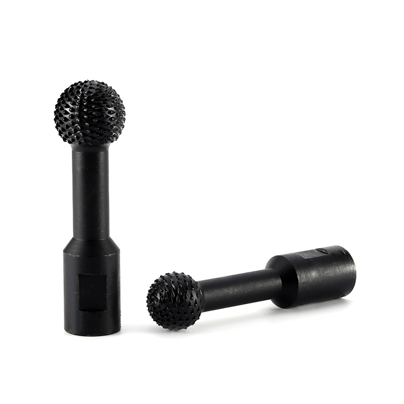 New products introduced angle grinder spherical grinding head ball chisel round ball knife wooden friends grinding production spoon planing pit File head