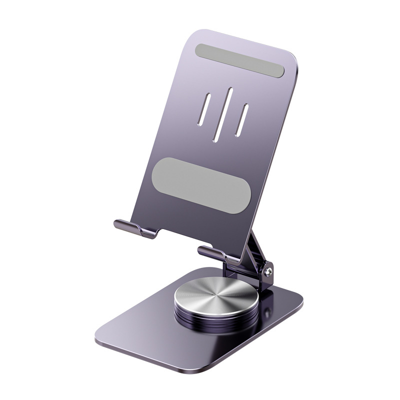 Mobile phone bracket folding metal rotating live lazy desktop home flat telescopic creative tremolo fast hand wholesale