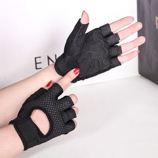 Wholesale half-finger gloves for men and women non-slip cycling fitness sunscreen takeaway riders summer spring and summer ultra-thin