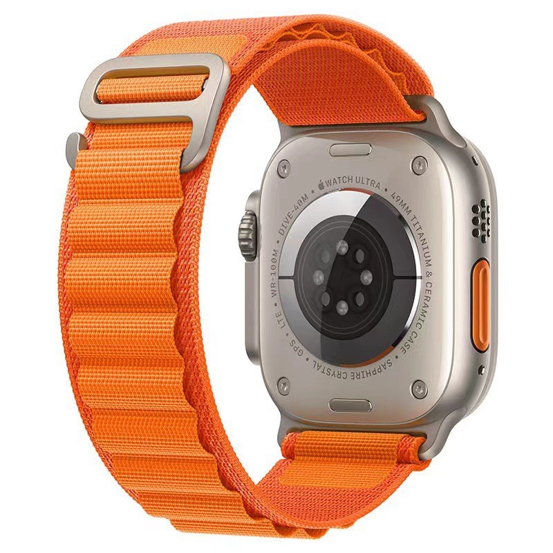 Suitable for applewatch Alpine Loop nylon strap iwatch8 generation S8 Apple Watch woven strap