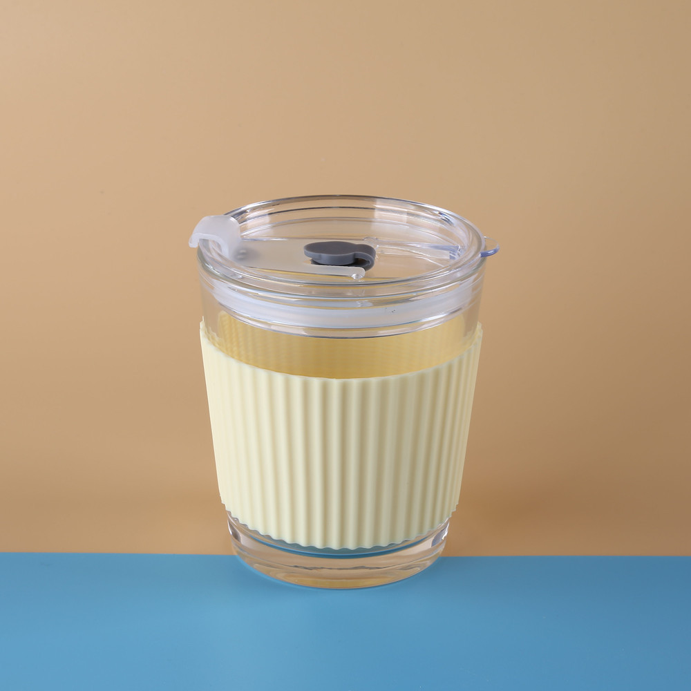 Mug heat insulation silicone cup cover cone shape non-slip anti-scalding daily necessities silicone wholesale Cup is a prop
