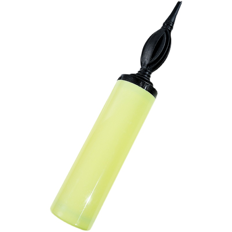 Factory direct balloon inflator manual inflator Macaron color metal color yoga ball blowing tool