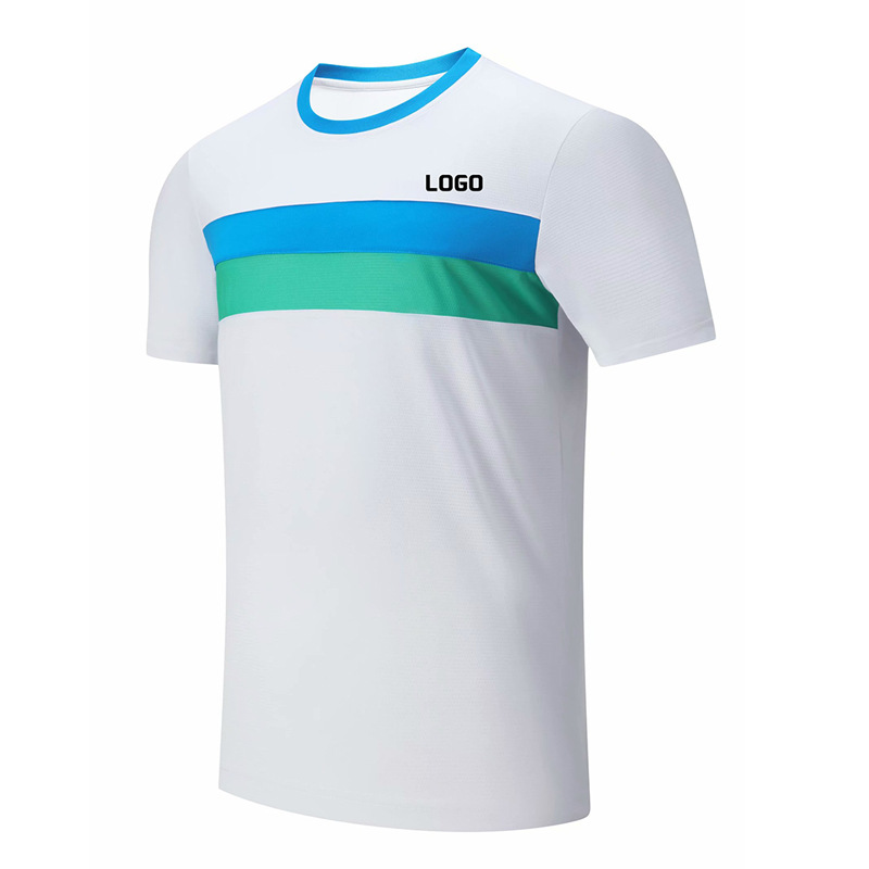 2021 Korean Badminton Clothing Quick-drying Breathable Couples Sweat-absorbent Short-sleeved Top Children's Summer Breathable Competition