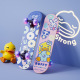 24-inch [pink purple rabbit] Flash wheel