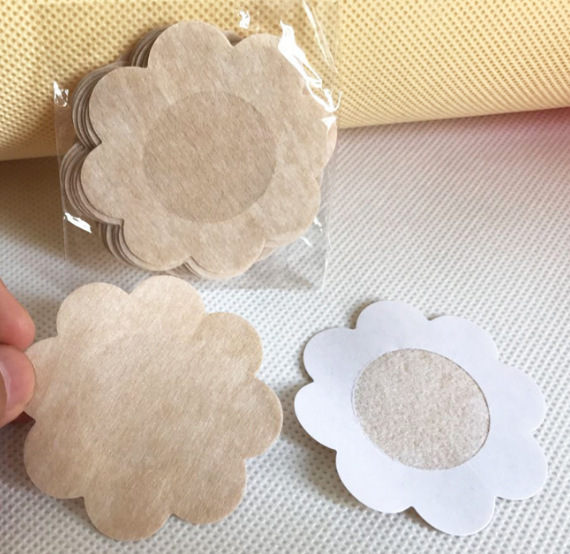 Breast Patch Anti-bump Nipple Patch Breast Patch Women's Wedding Dress Thin Large Chest Silicone Bra Patch Men's Invisible Areola Patch