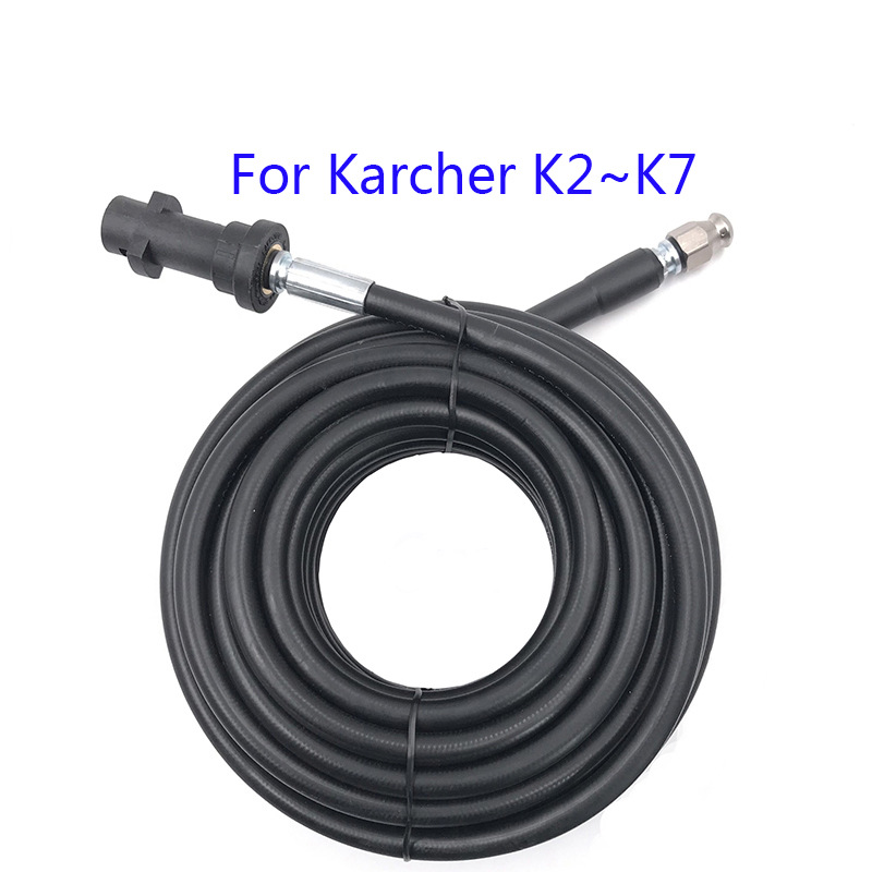 Household sewer pipe dredging cleaning pipe for K series high pressure cleaning machine water gun