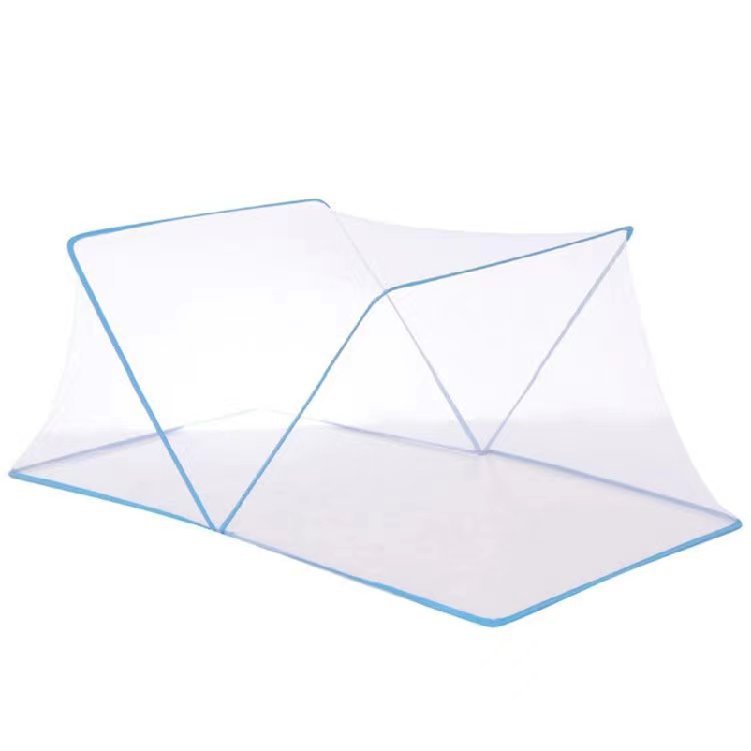 Factory cross-border new factory installation-free folding mosquito net Children's mosquito net dormitory single mosquito net double bed mosquito net