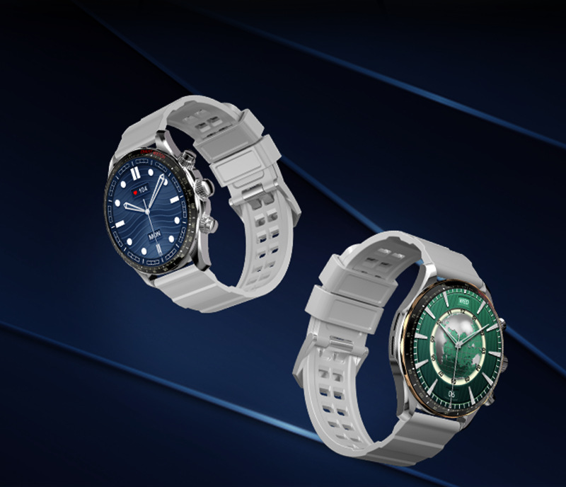 Cross-border Y99 smart watch compass 1.43AMoled real blood oxygen traditional Bluetooth music watch strap call