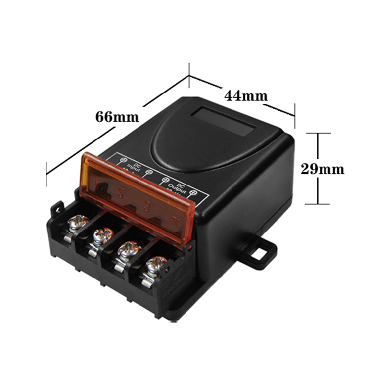 DC 12V24V36V wireless remote control switch water pump electric car modified remote control switch