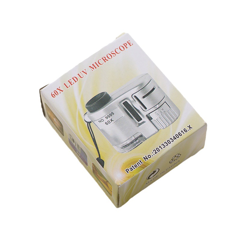 Factory direct LED miniature microscope 9595 microscope White