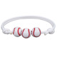 5 White Line Baseball