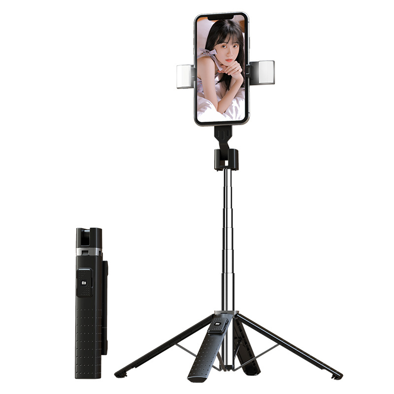P04P05 new mobile phone selfie stick live camera mobile phone bracket reinforced tripod Bluetooth selfie stick
