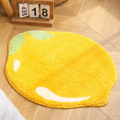 yellow bathroom rugs