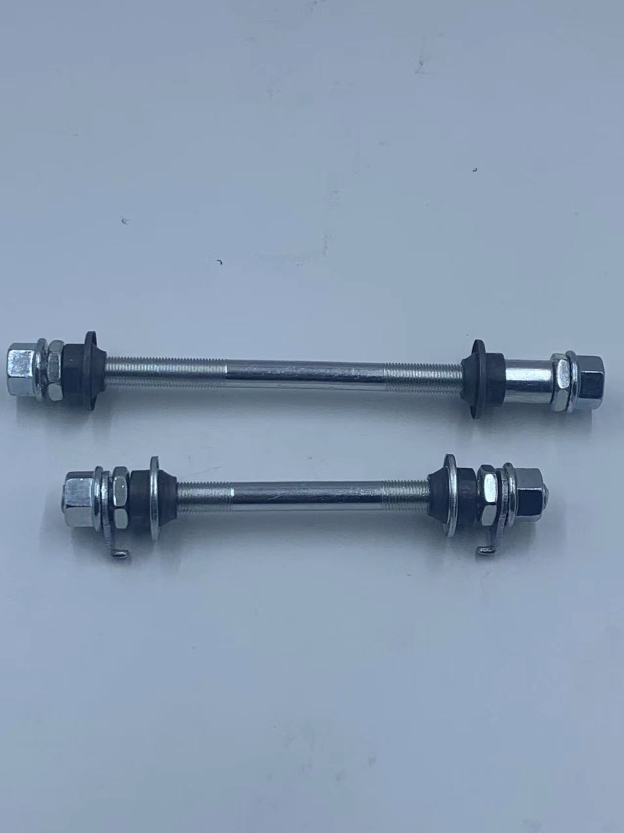 Mountain bike solid shaft ball hub solid rear shaft ball 150MM front axle 180MM rear axle