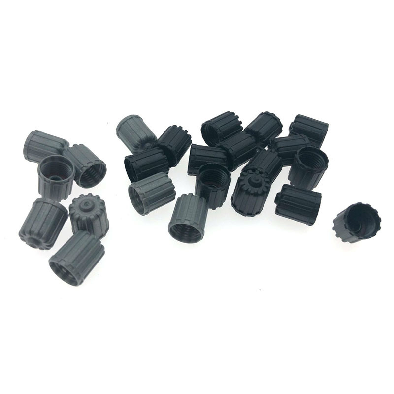 Tire pressure monitoring valve cap nylon electronic cap valve dust cover gray plastic cap valve cover