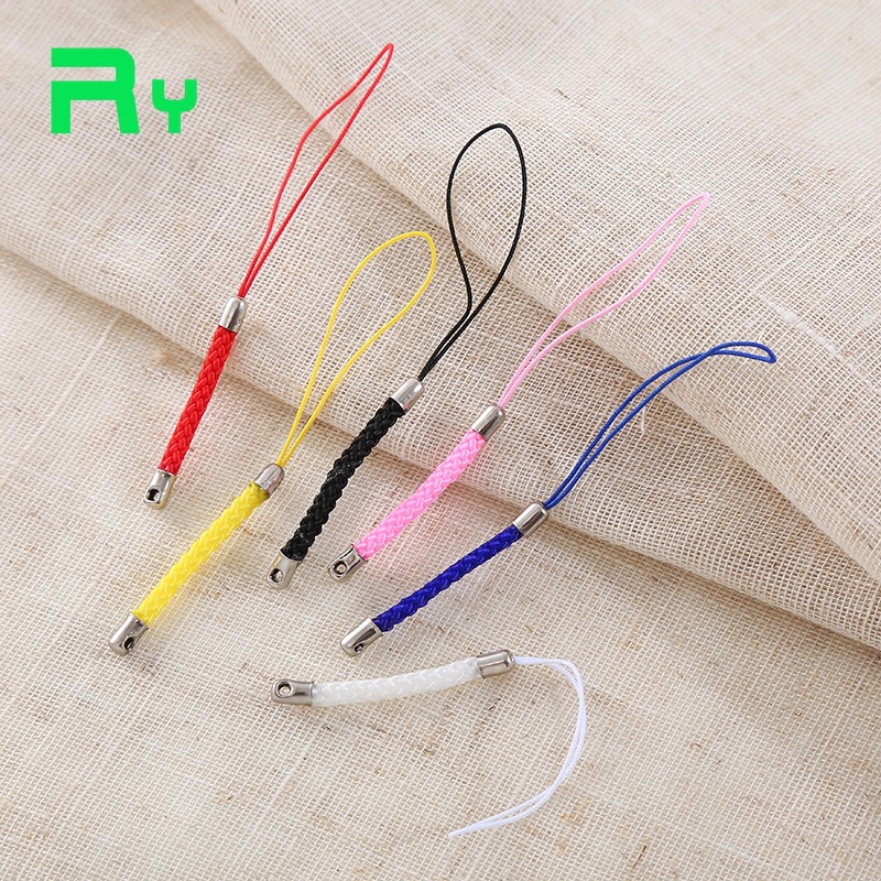 Perfume lanyard short handmade braided rope mobile power lanyard mobile phone charging treasure lanyard U disk lanyard