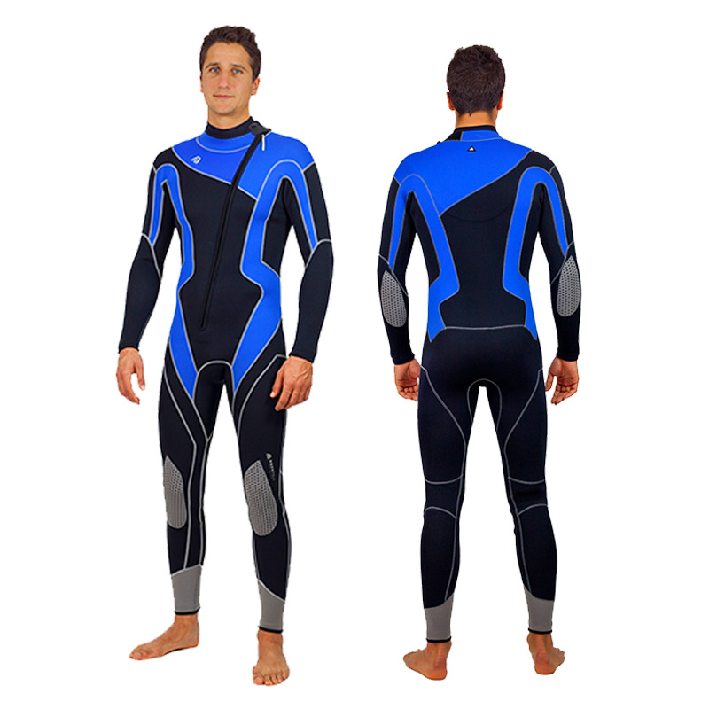 Men's and women's diving suit manufacturers wholesale men's one-body long sleeve bathing suit cold-proof warm snorkeling jellyfish suit surfing suit