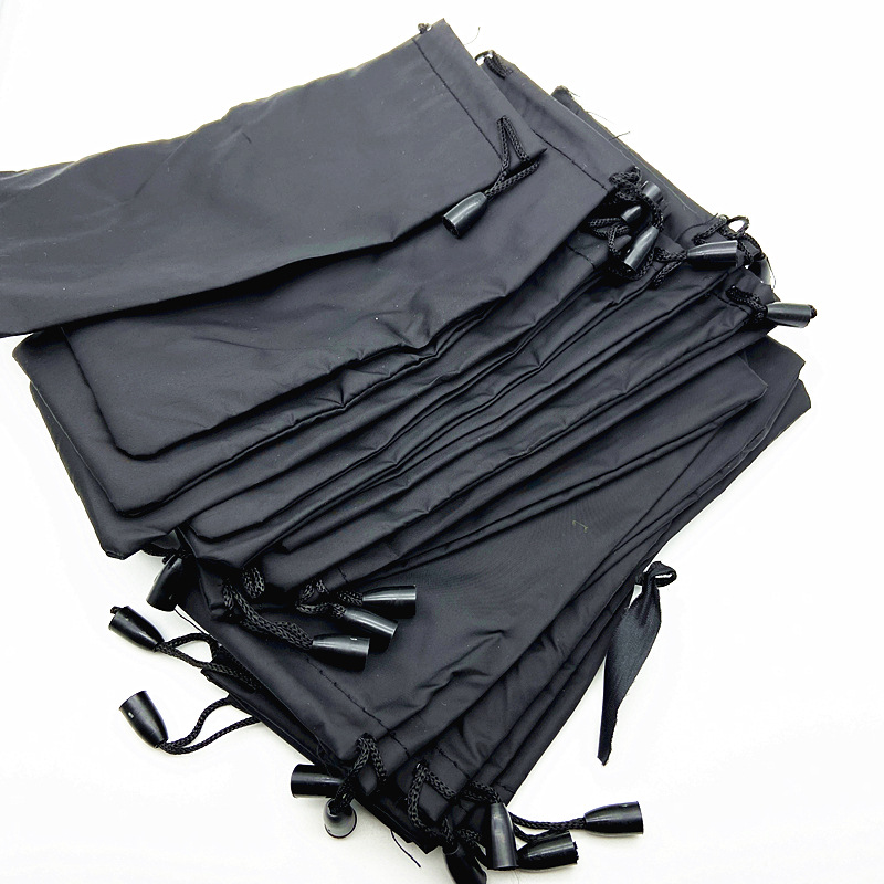 Black glasses bag glasses storage bag portable glasses bag sunglasses bag reading glasses sunglasses bag factory wholesale