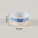 4cm blue and white porcelain bowl