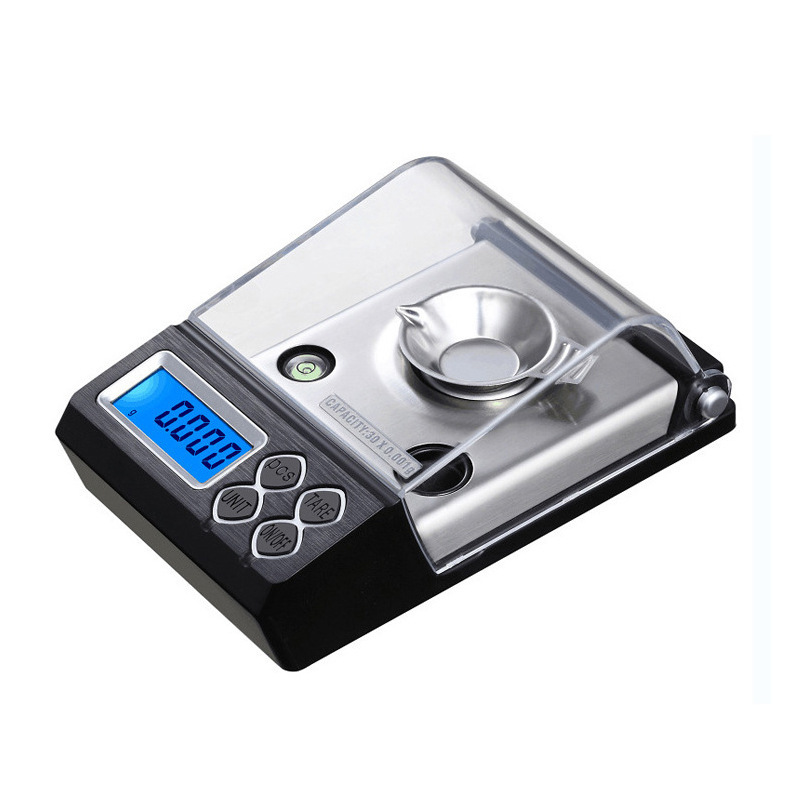 Electronic scale 0.001g precision Carat scale gold jewelry scale precision portable gram scale balance multi-purpose