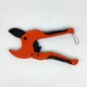 New red and black 42mm boutique non-slip all aluminum handle large scissors