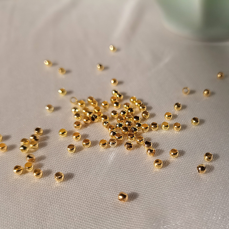 2.0/2.5mm positioning bead finishing fixed buckle spacer bead accessories can clamp flat curtain positioning tube loose beads