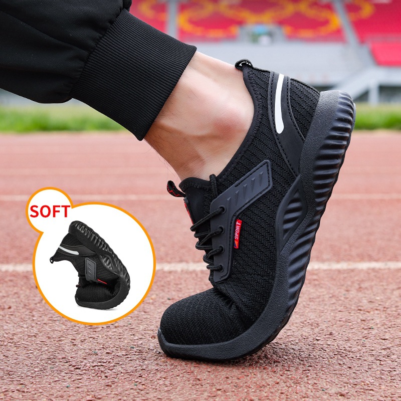 Safety shoes anti-smashing and anti-piercing Safety shoes breathable protective shoes steel toe-covered Safety work shoes