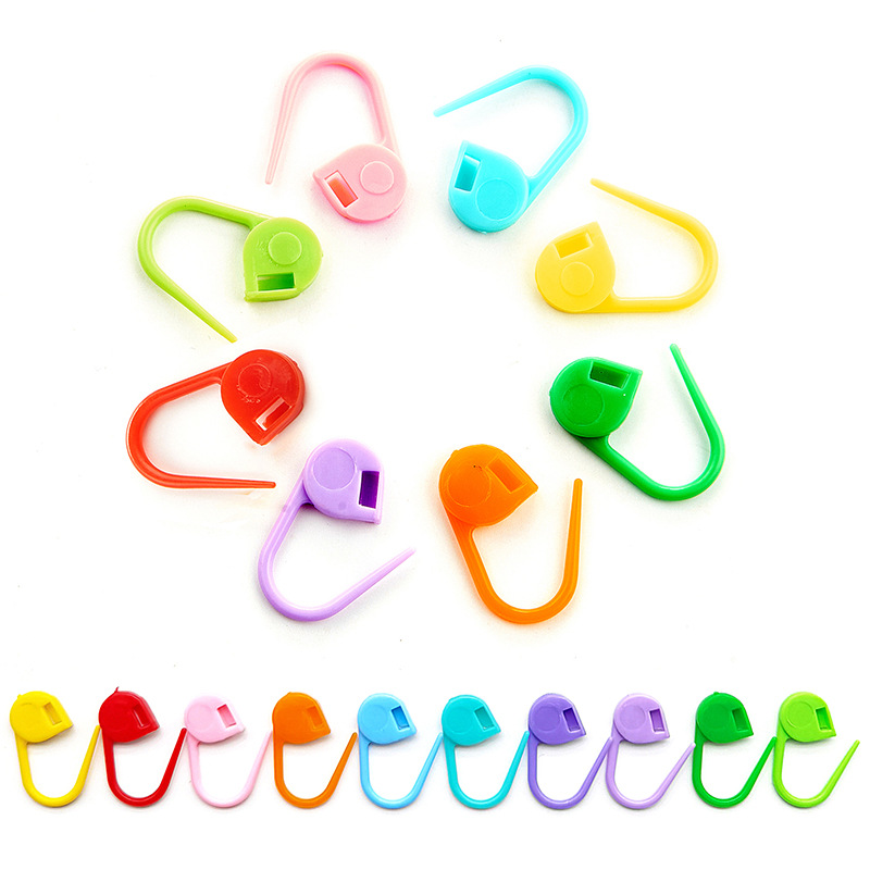 Color plastic Mark Buckle diy crochet counting buckle sweater wool anti-release small buckle manufacturers wholesale