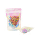 Red double-sided transparent rainbow independent * 8.5x 13+2.5cm