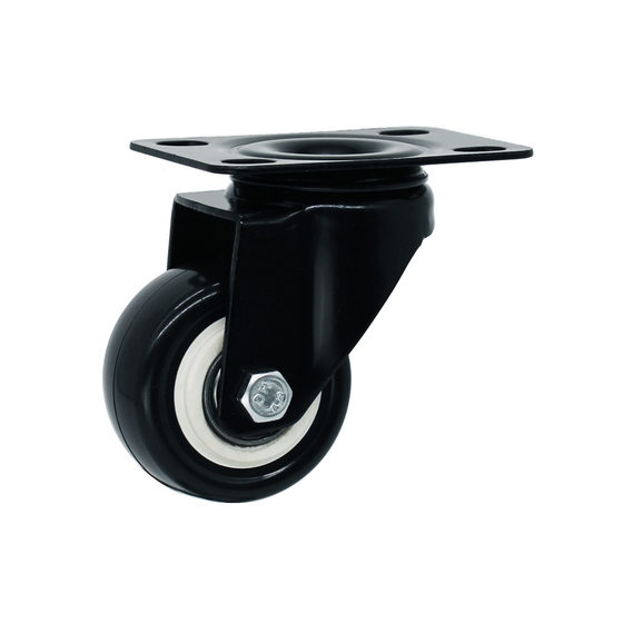 Black gold diamond caster light pvc polyurethane double bearing 1.5-inch 2-inch 2.5-inch directional Universal wheel furniture wheel
