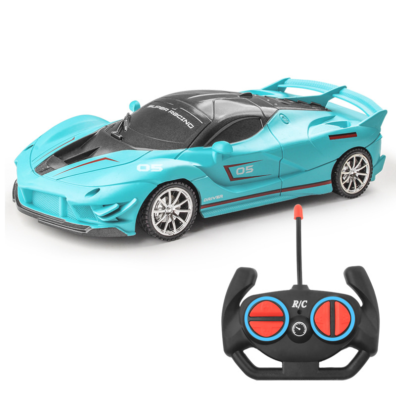 Simulation remote control sports car Children electric toy car charging car offroad Jeep four-way model 1 18 wholesale