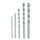 5pc tungsten steel strong construction drill 8-piece set thickened carbide construction drill impact cement drill wall drill