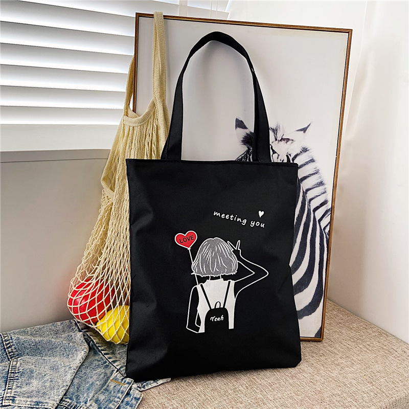 Fashion shopping shoulder bag female students Korean large capacity simple shoulder bag handbag wholesale