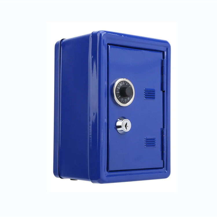 Shake sound explosion rectangular mini metal safe creative savings tank key safe decoration manufacturers spot