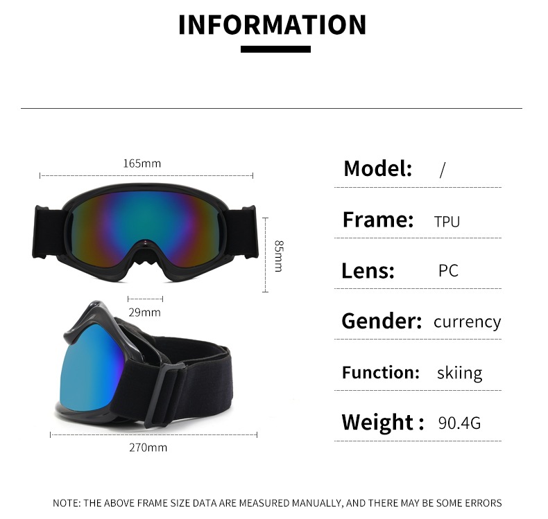 New outdoor sports sunglasses children's windproof protective glasses Fashion dazzling children skiing mirror_voghion.com