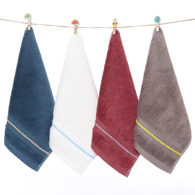 Bamboo fiber towel soft thick absorbent beauty towel a generation of advertising gifts towel bath towel hot sale