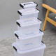 Plastic Transparent Storage Box Thickened Large Eco-Friendly Factory Wholesale Waterproof Moisture-Proof Finishing Box Portable Storage Box