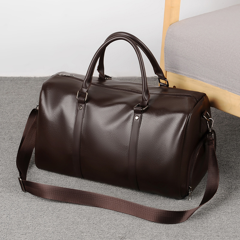 Cross-border Men's Travel Bag Fashion Fitness Bag Multifunctional Yoga Bag Dry and Wet Separate Handbag Casual Travel Bag