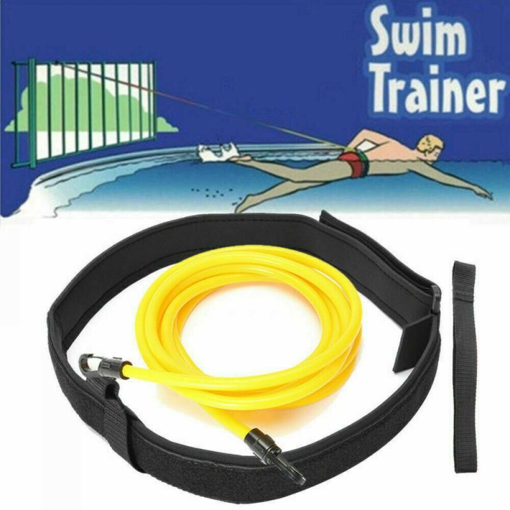 Swimming resistance strength training equipment elastic rope swimming training belt suit swimming equipment