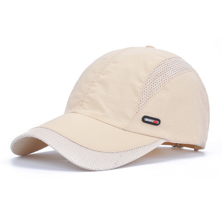 Baseball cap men and women spring and summer fast dry Korean style versatile fashion outdoor sports sun protection sun hat peaked cap
