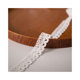 Stretch apricot lace garment accessories decorative handmade DIY neckline sleeve skirt material width 2.5CM