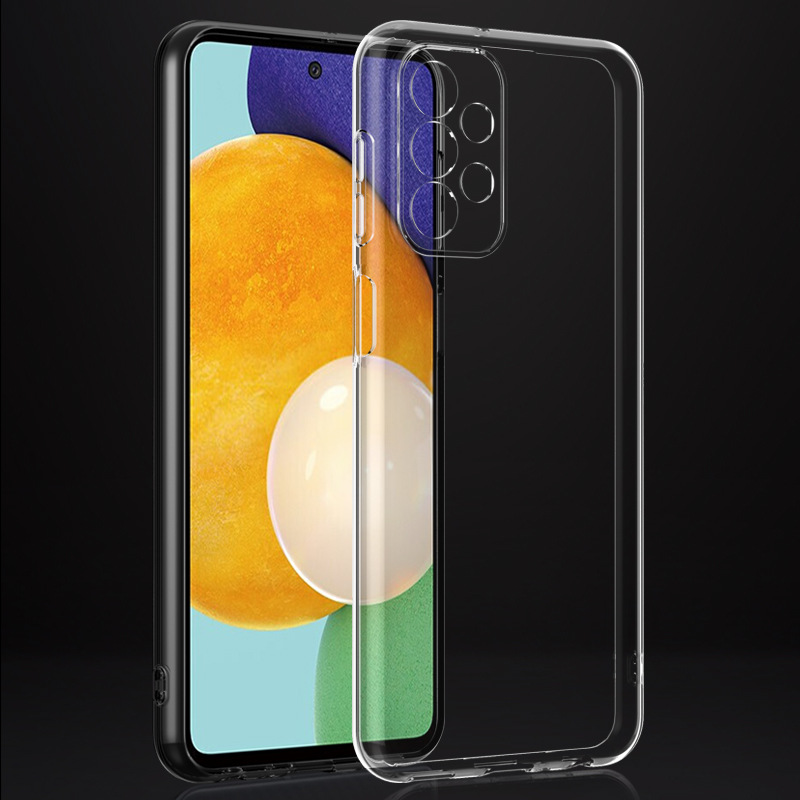 For Samsung a53 phone case galaxyA73 transparent tpu soft case a13 all-inclusive protective case a03s wholesale