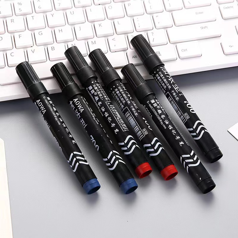 700 thickened oily marker promotion office stationery big pen logistics Mark marker pen factory outlet