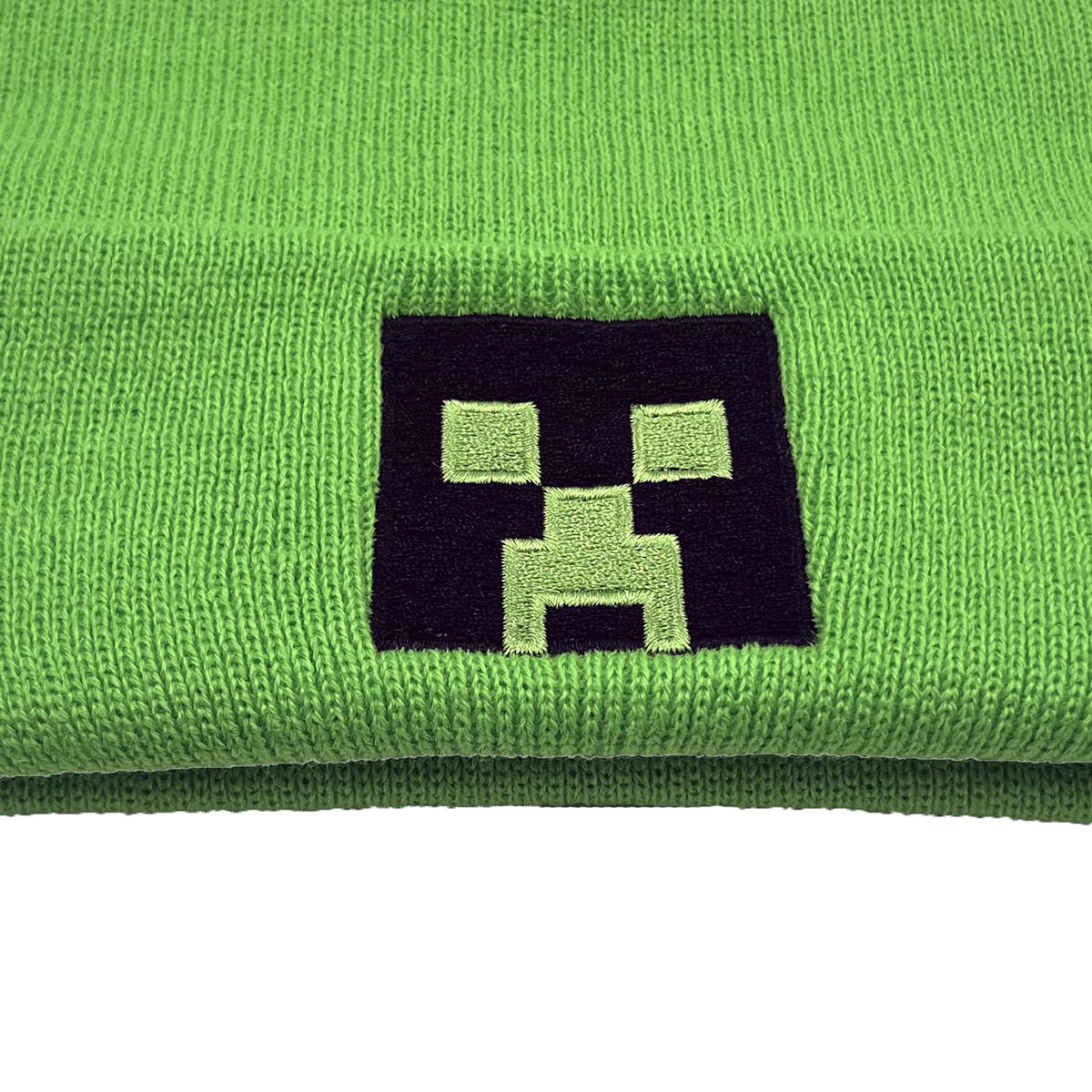 European and American cross-border beanie hat game my world embroidery wool knitted hat men's and women's autumn and winter warm hat cold hat